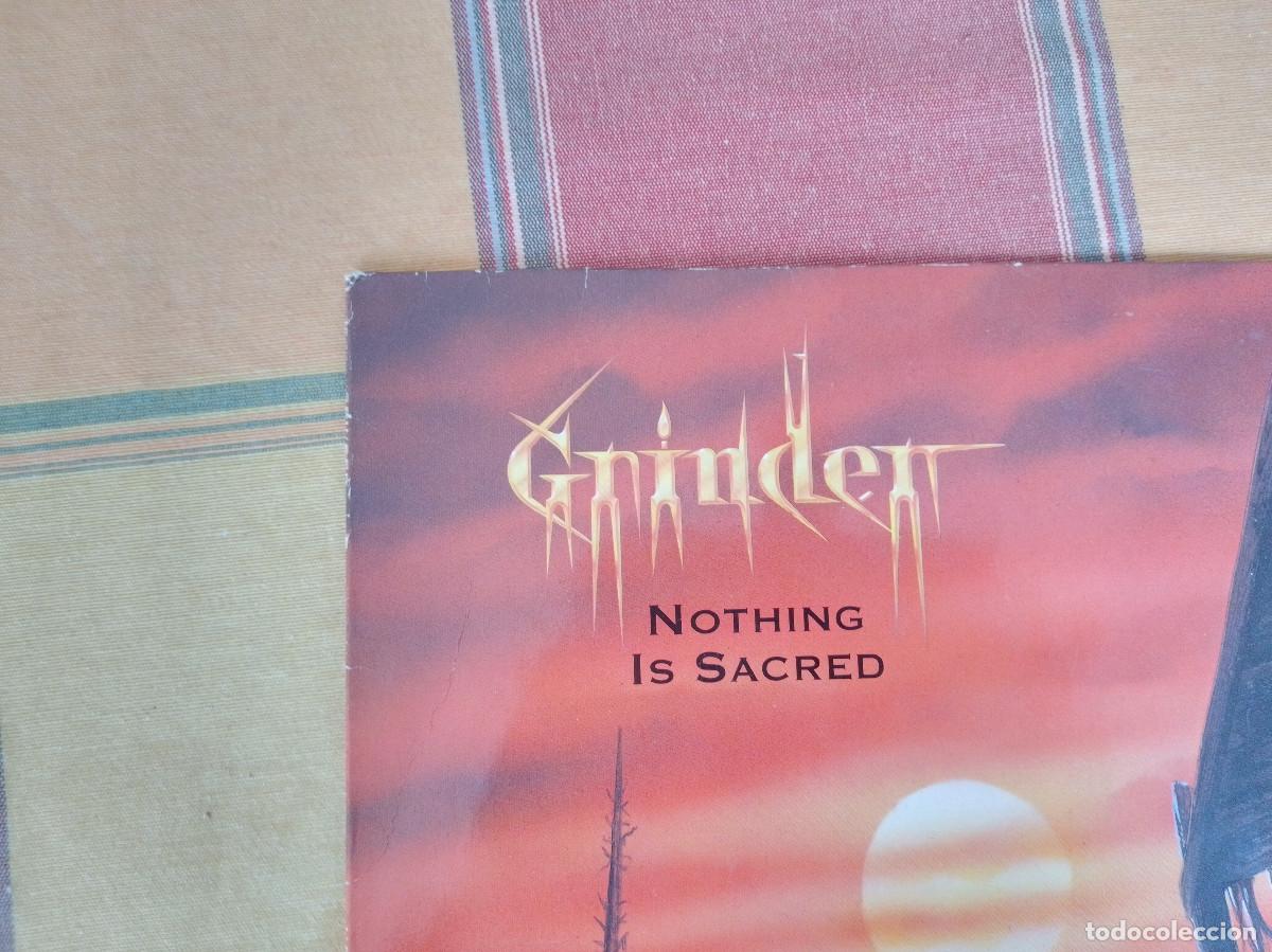 Discos de vinilo: Grinder- Nothing is scared LP - Foto 2