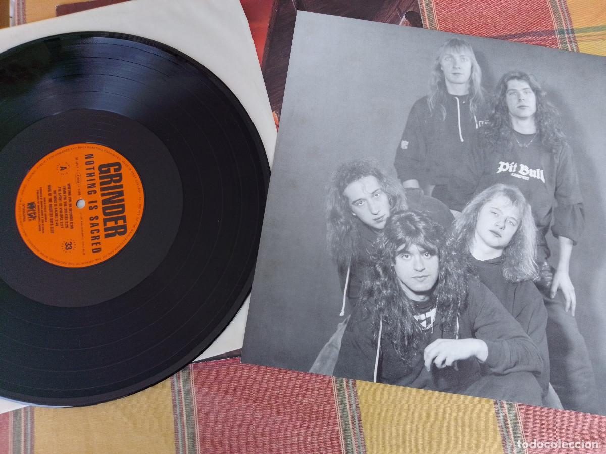 Discos de vinilo: Grinder- Nothing is scared LP - Foto 6