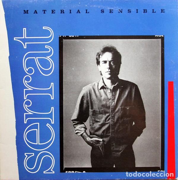 Discos de vinilo: Joan Manuel Serrat &lrm;&ndash; Material Sensible - Foto 1