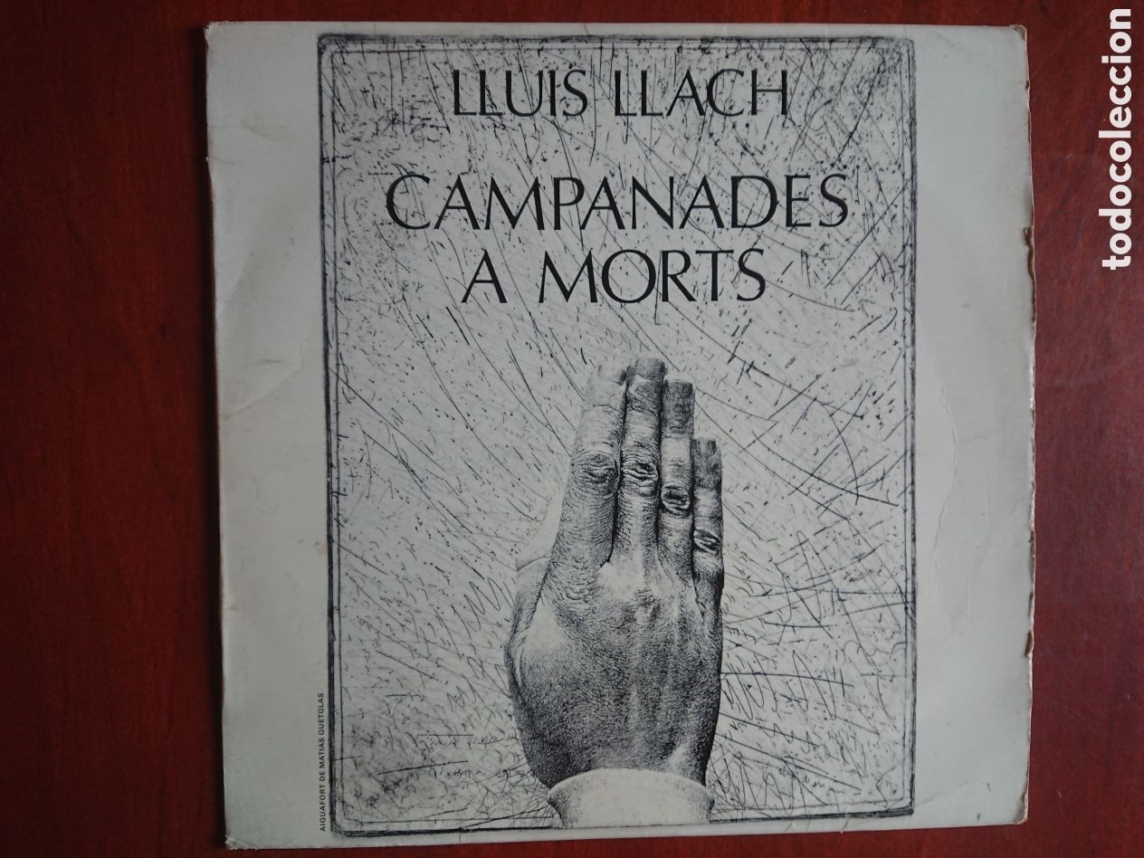 Discos de vinilo: Llu&iacute;s Llach - Campanades a Morts - Foto 1