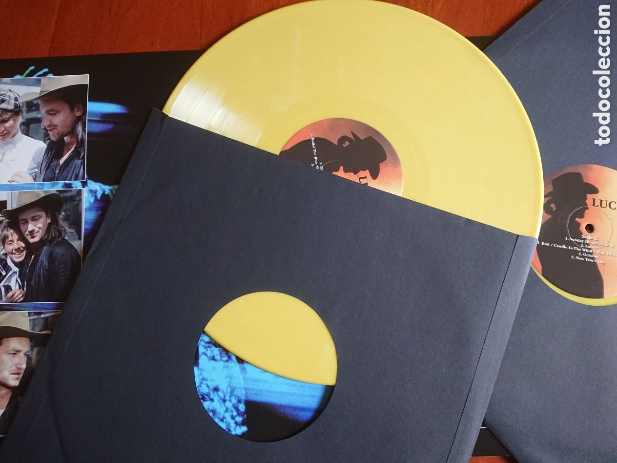 Discos de vinilo: U2 - Lucille - Glasgow 87 - 2LP - Foto 5