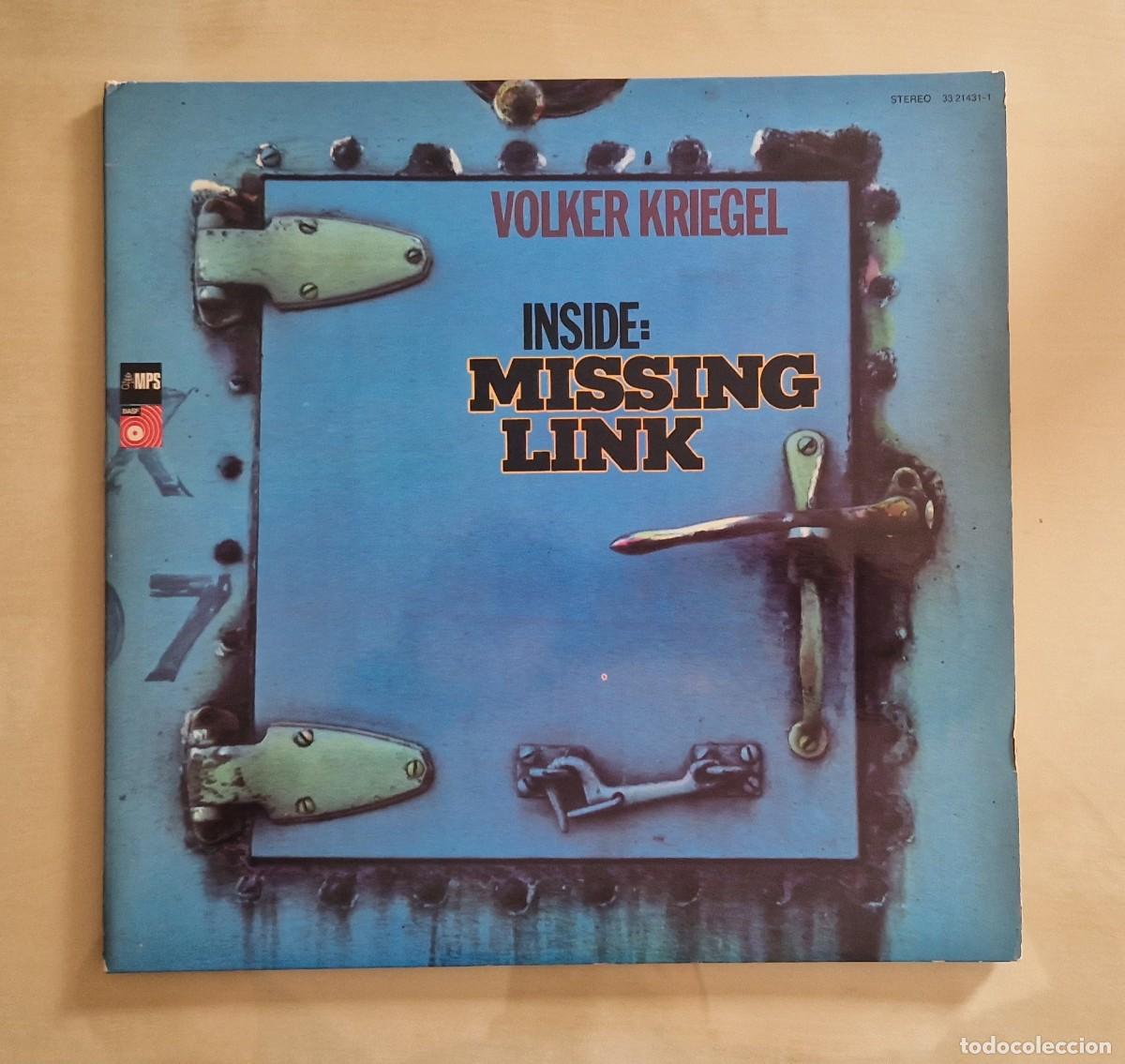 Discos de vinilo: VOLKER KRIEGEL - INSIDE: MISSING LINK 2LP 1972 (MPS BASF) GERMANYe - Foto 1