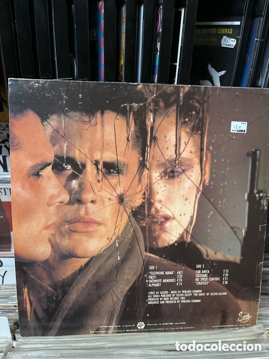 Discos de vinilo: Gazebo telephone mama - Foto 2