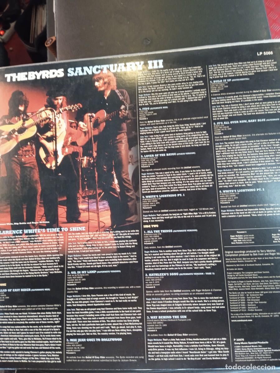 Discos de vinilo: THE BYRDS- SANCTUARY III. LP 2001 - Foto 2