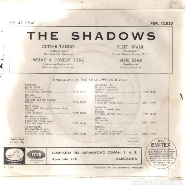 Discos de vinilo: The Shadows &lrm;&ndash; Guitar Tango - Foto 2