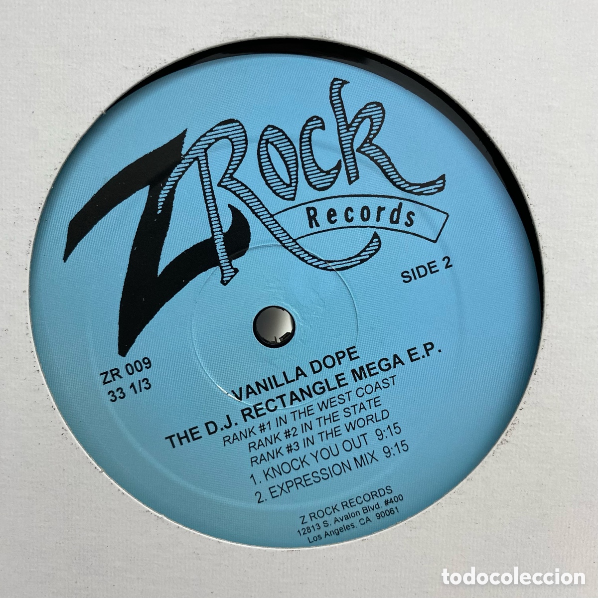 Discos de vinilo: DJ Rectangle - Vanilla Dope (The D.J. Rectangle Mega E.P.) (LP, EP) - Foto 3