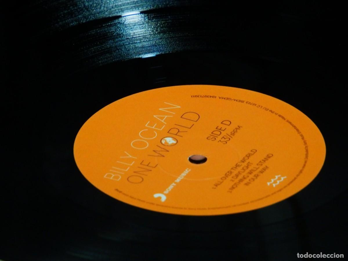 Discos de vinilo: Billy Ocean * 2LP Vinilo * One World * PRECINTADO!! - Foto 7