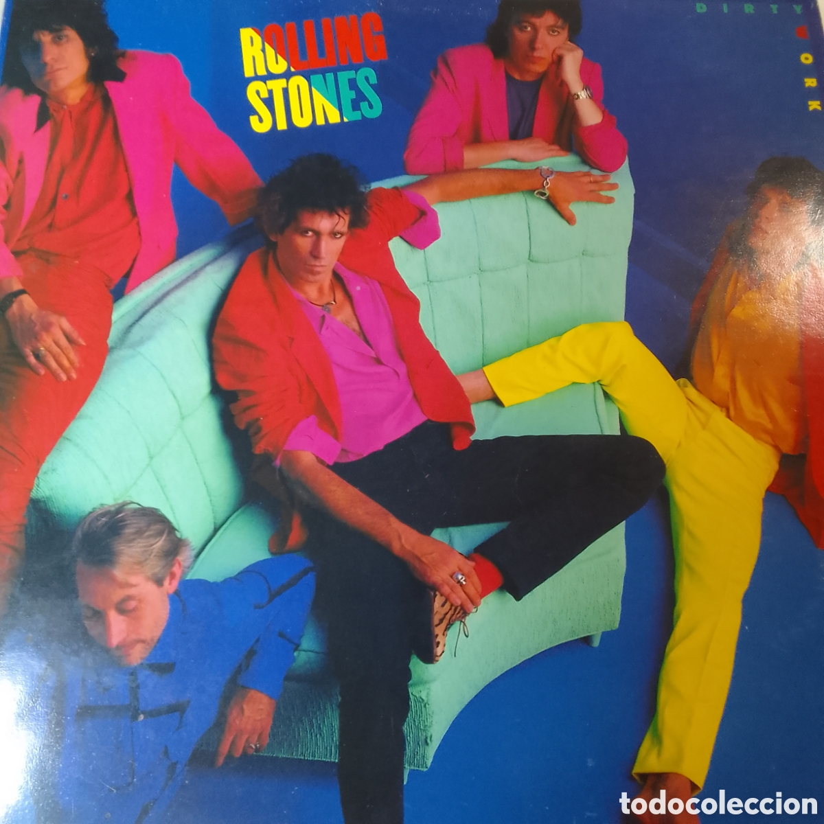Discos de vinilo: ROLLING STONES DIRTY WORK - Foto 1