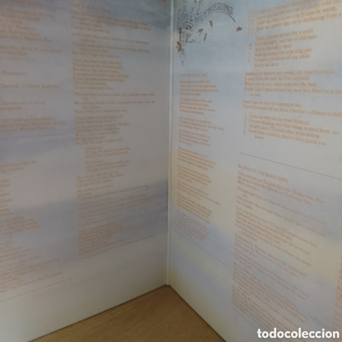 Discos de vinilo: GENESIS WIND AND WUTHERING - Foto 3
