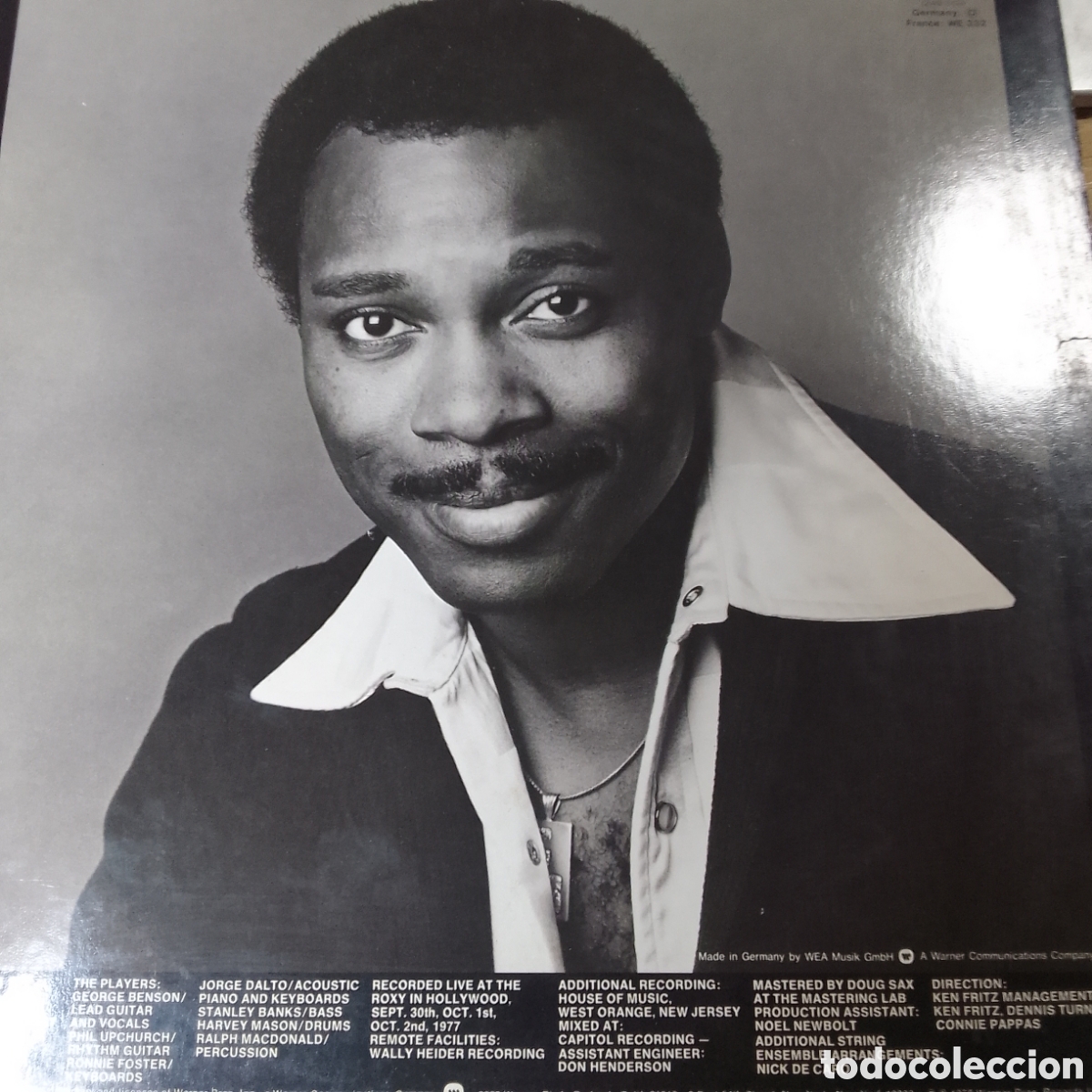 Discos de vinilo: GEORGE BENSON WEEKEND IN L.A. DOBLE LP - Foto 2