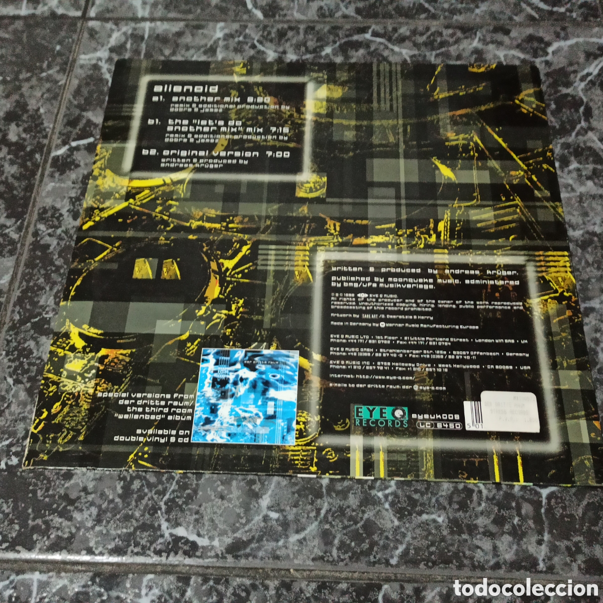Discos de vinilo: Der Dritte Raum - Alienoid (Remixes) - Foto 2