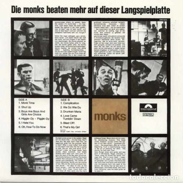Discos de vinilo: MONKS Cuckoo (7&rdquo;) .. - Foto 2