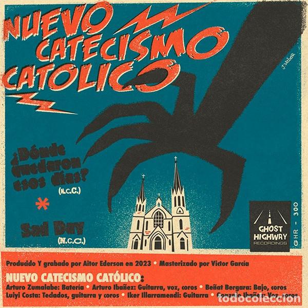 Discos de vinilo: NUEVO CATECISMO CATOLICO / JEFF DAHL Split (7&rdquo;) - Foto 1