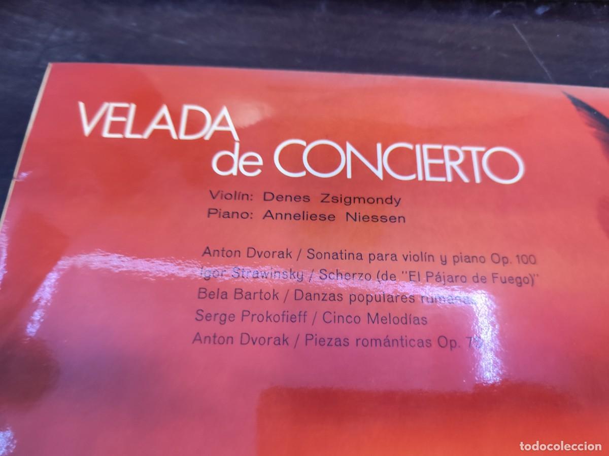 Discos de vinilo: VELADA DE CONCIERTO / DVORAK / / R14 / RECORDS / - Foto 2
