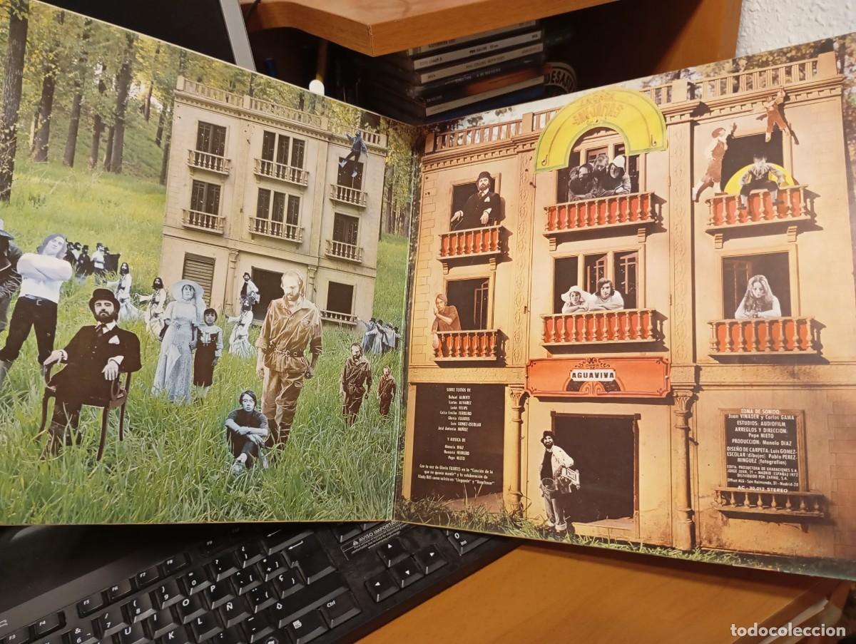 Discos de vinilo: Aguaviva &rdquo;La casa de san jam&aacute;s&rdquo; - Foto 3