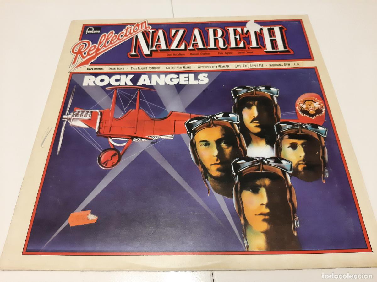 Discos de vinilo: NAZARETH -REFLECTION- ROCK ANGELS- (1975) LP DISCO VINILO - Foto 1