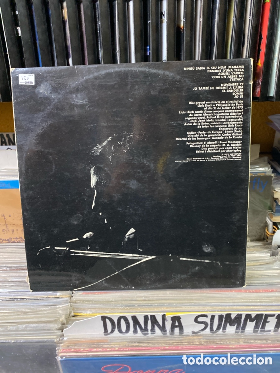 Discos de vinilo: Llu&iacute;s Llach A L&rsquo;Olympia - Foto 2