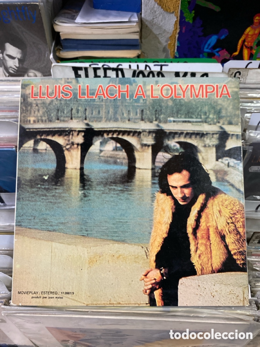 Discos de vinilo: Llu&iacute;s Llach A L&rsquo;Olympia - Foto 1