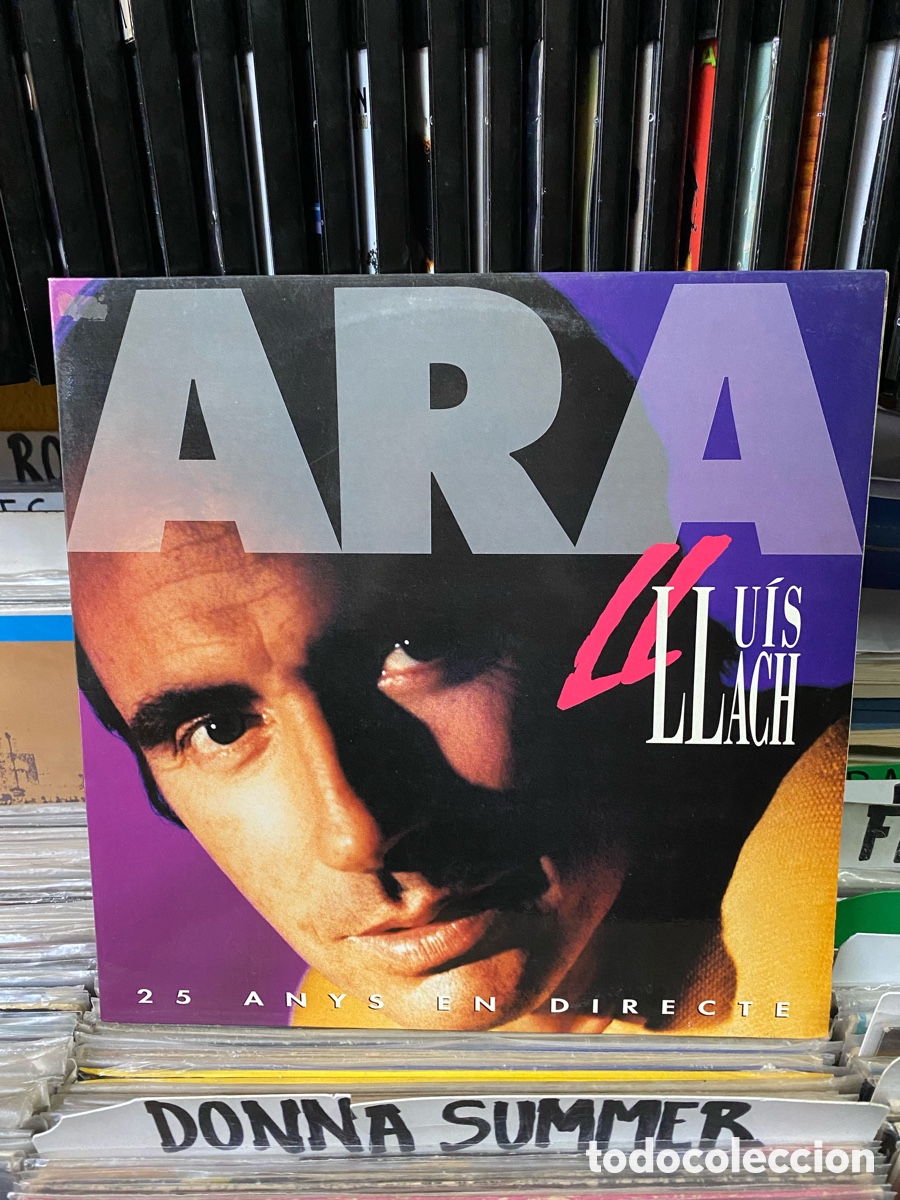 Discos de vinilo: Llu&iacute;s Llach Ara 25 Anys en Directe - Foto 1