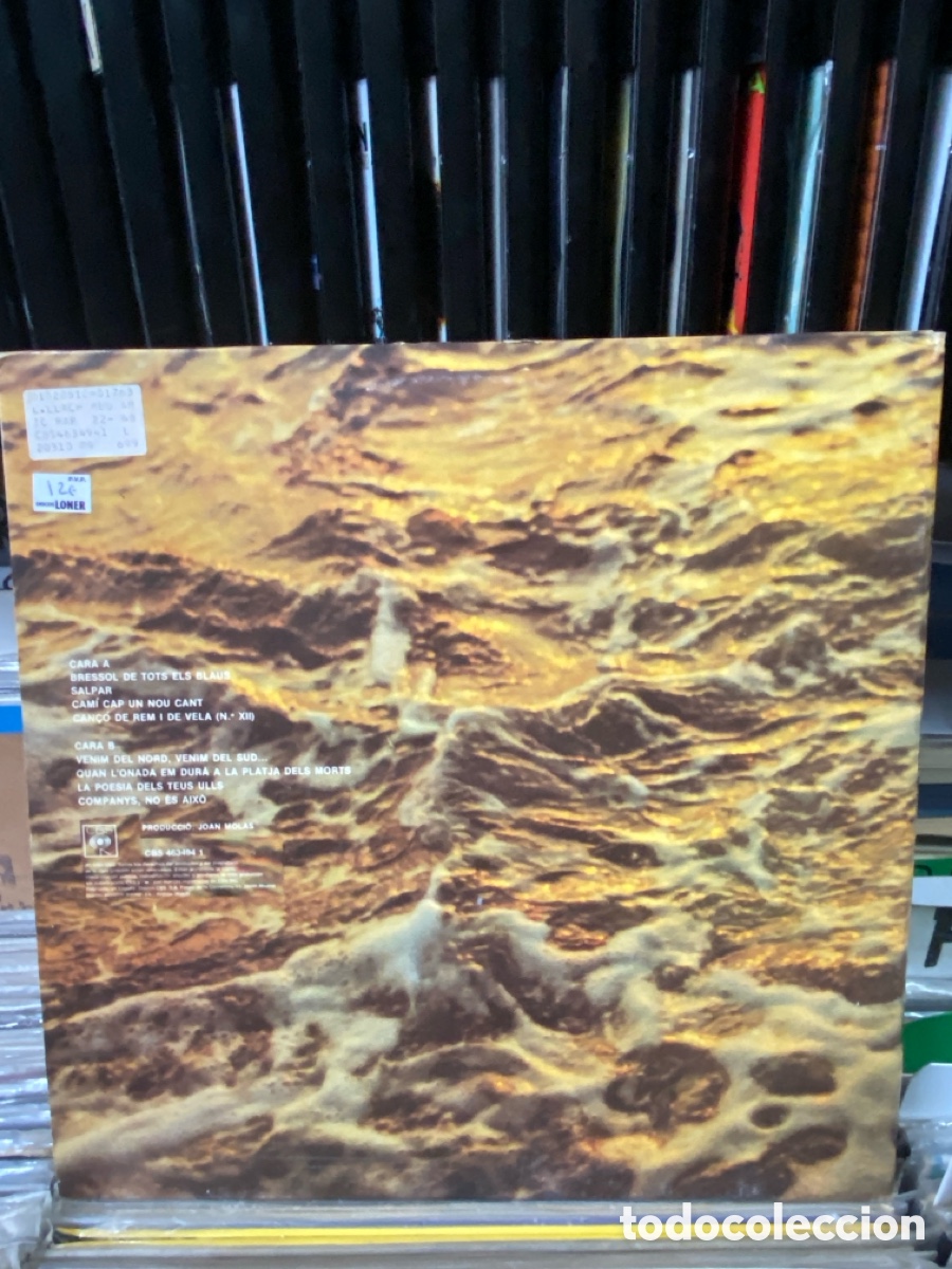 Discos de vinilo: Llu&iacute;s Llach El Meu Amic El Mar - Foto 2