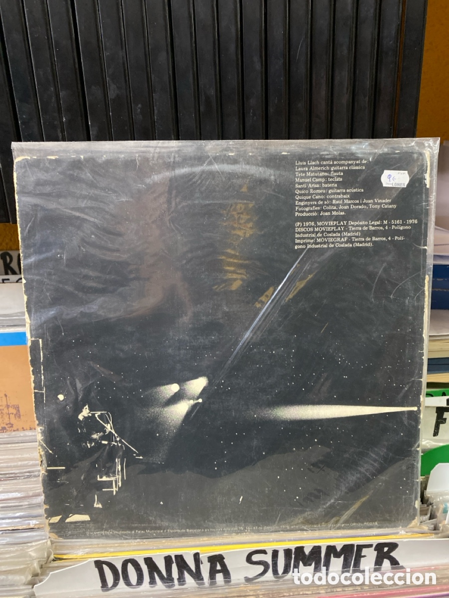 Discos de vinilo: Llu&iacute;s Llach Barcelona Gener de 1976 - Foto 2