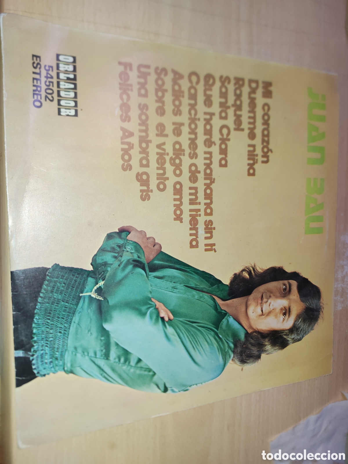 Discos de vinilo: Disco vinilo Juan Bau &ndash; Mi Coraz&oacute;n - Foto 1