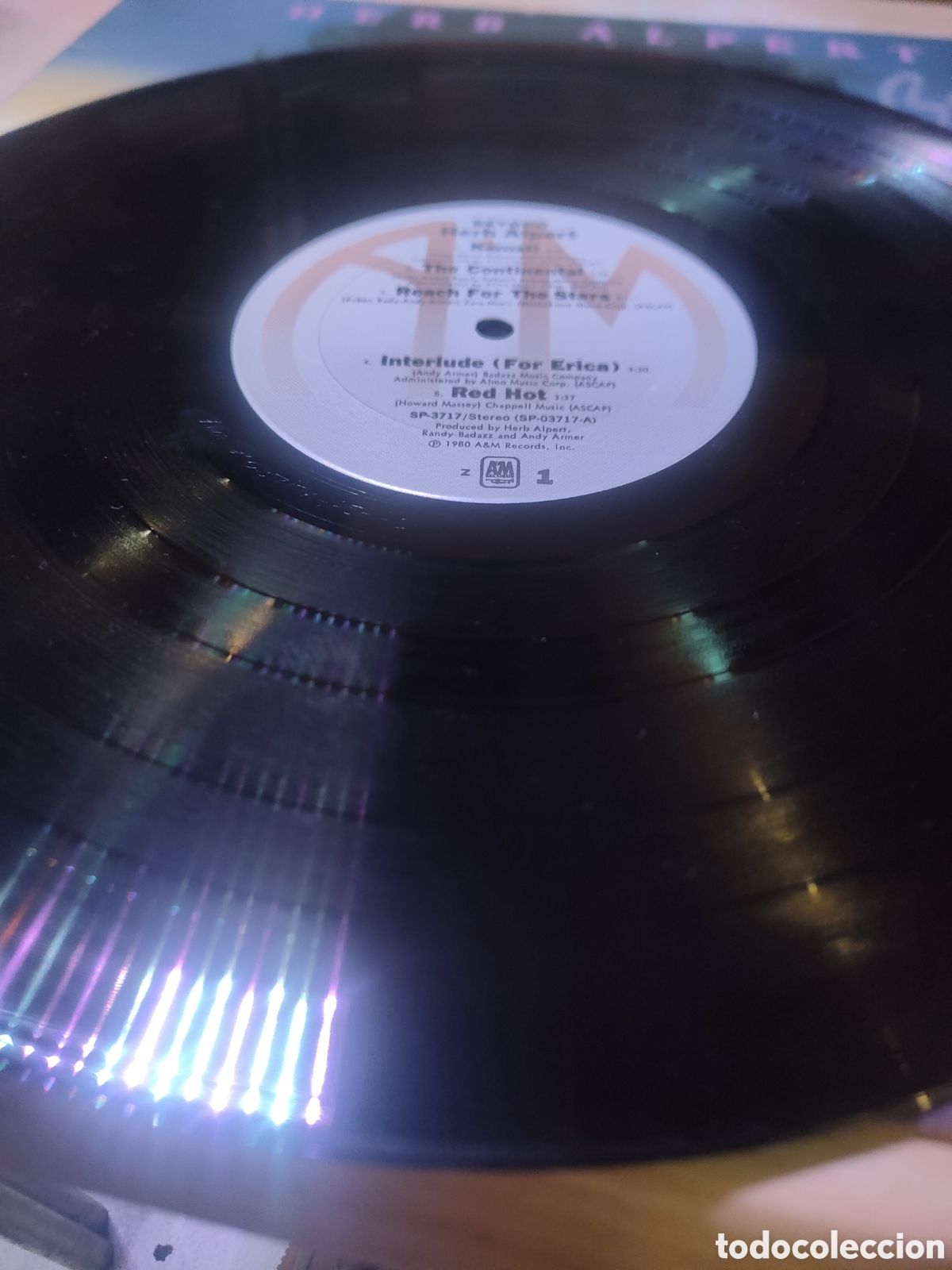 Discos de vinilo: Disco vinilo HERB ALPERT ,Beyond - Foto 2