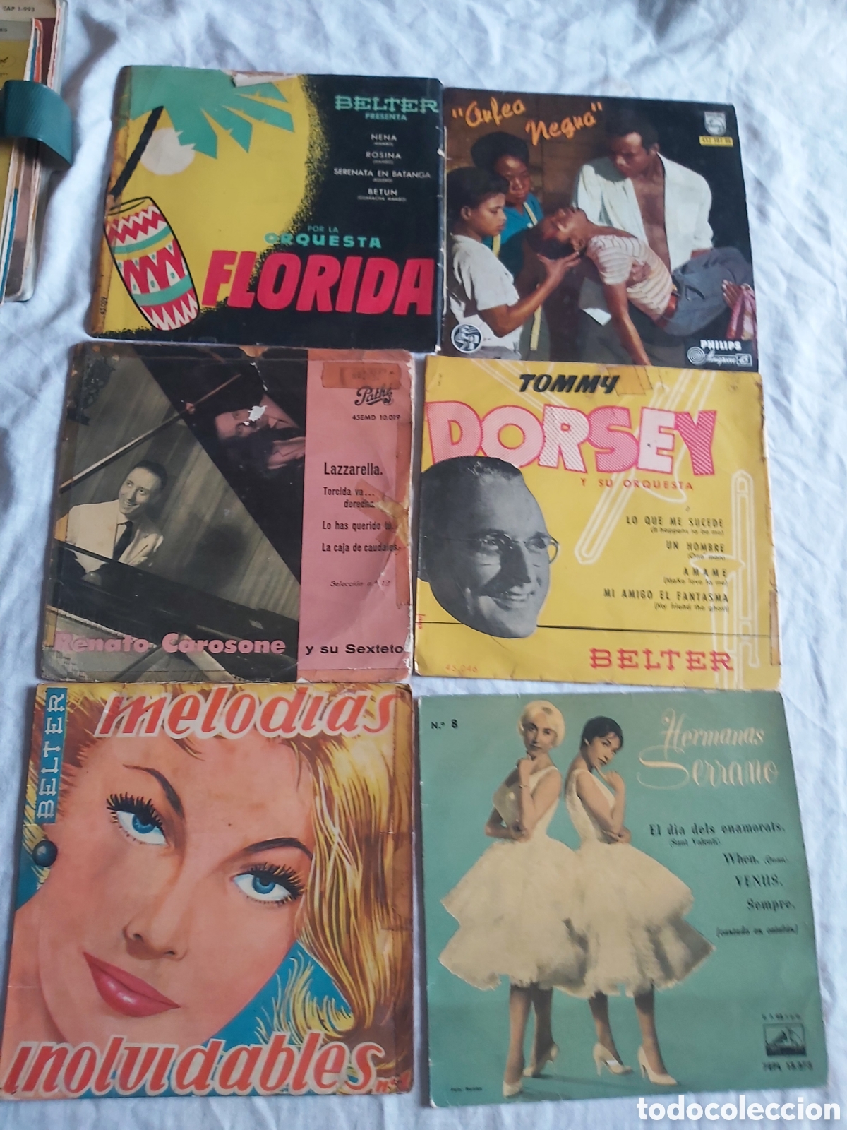 Discos de vinilo: Lote discos antiguos - Foto 2