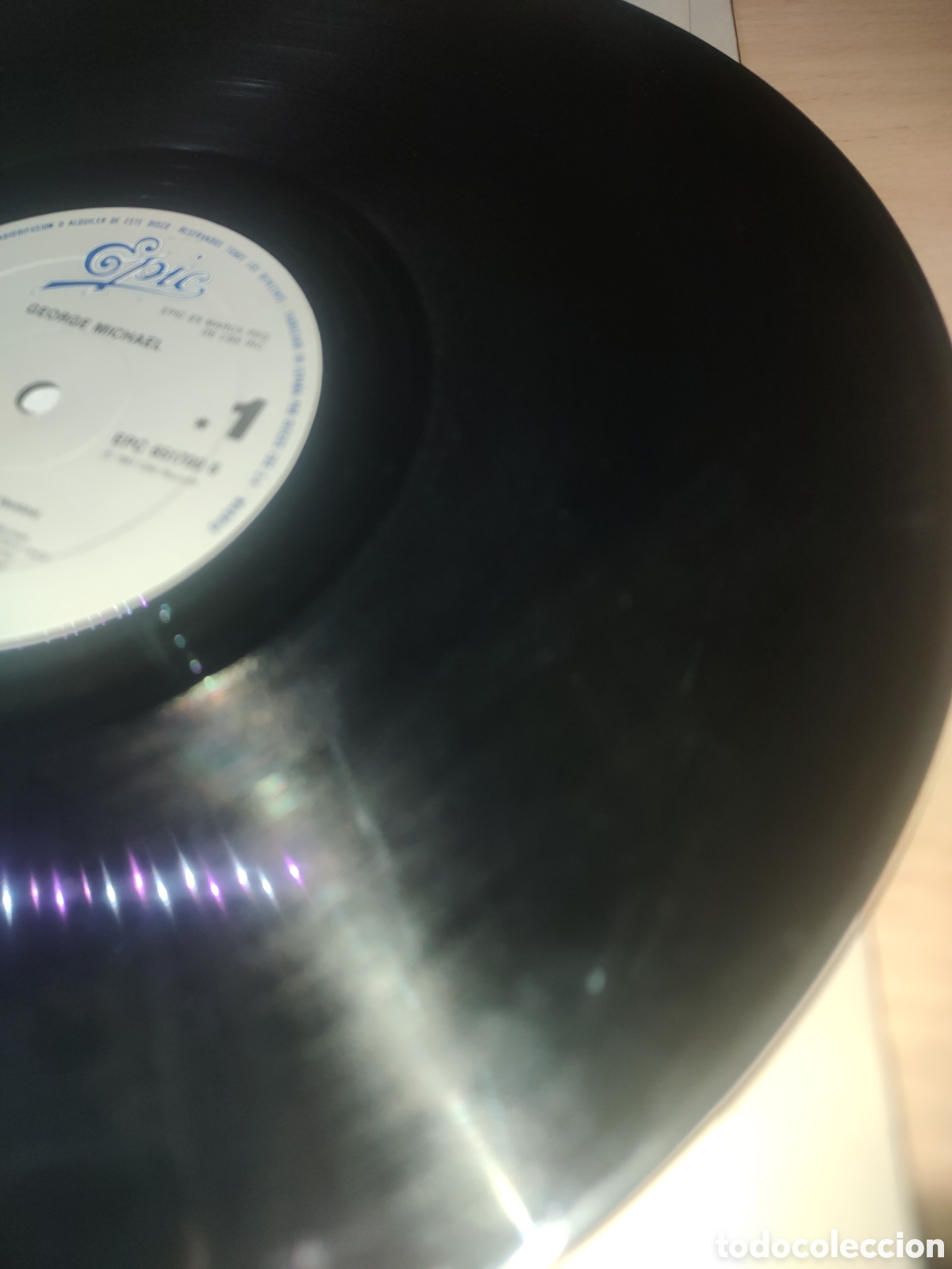 Discos de vinilo: Disco vinilo GEORGE MICHAEL MONKEY MAXI SINGLE 1987 - Foto 3