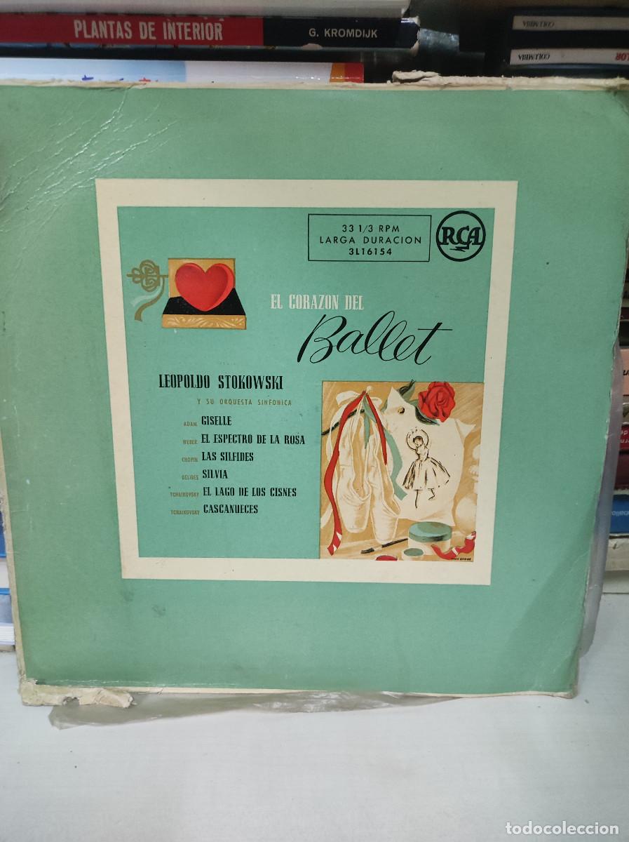 Discos de vinilo: Leopold Stokowski Y Su Orquesta Sinfonica &ndash; El Coraz&oacute;n Del Ballet - Foto 1