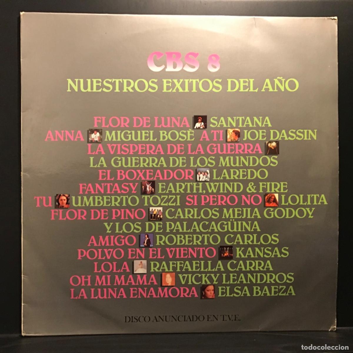 Discos de vinilo: Various ● CBS 8 - Nuestros Exitos Del A&ntilde;o ● Vinyl, LP, Spain 1978 - Foto 1