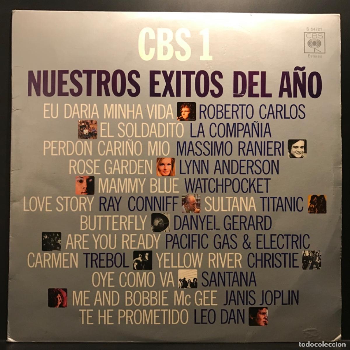 Discos de vinilo: Various ● CBS 1 Nuestros &Eacute;xitos Del A&ntilde;o ● Vinyl, LP, Spain 1971 - Foto 1