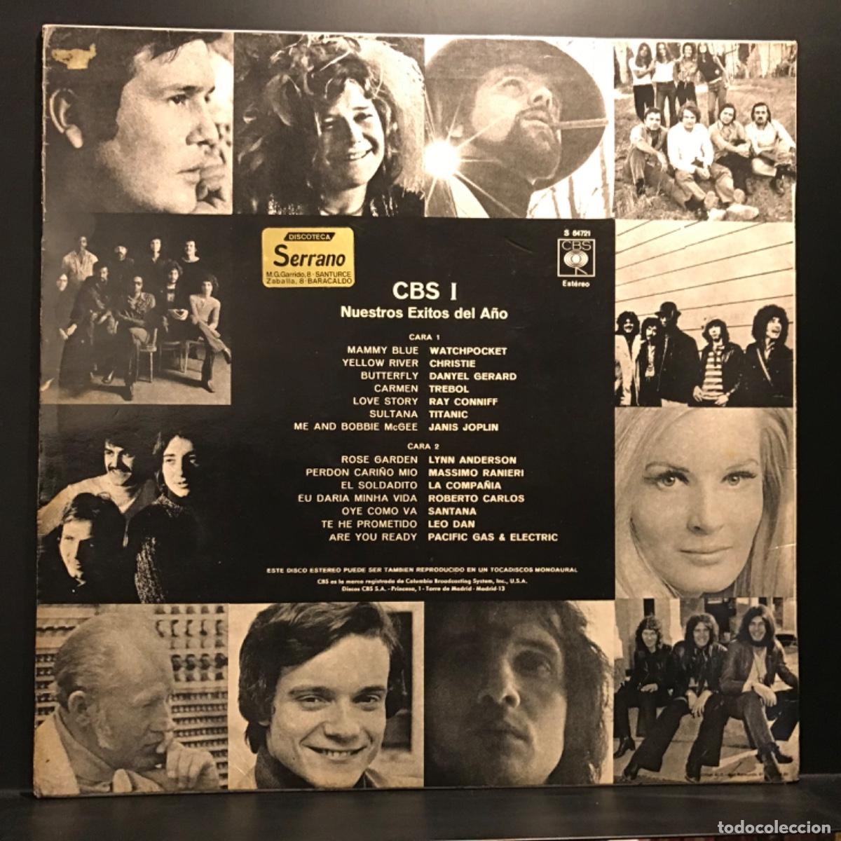 Discos de vinilo: Various ● CBS 1 Nuestros &Eacute;xitos Del A&ntilde;o ● Vinyl, LP, Spain 1971 - Foto 2