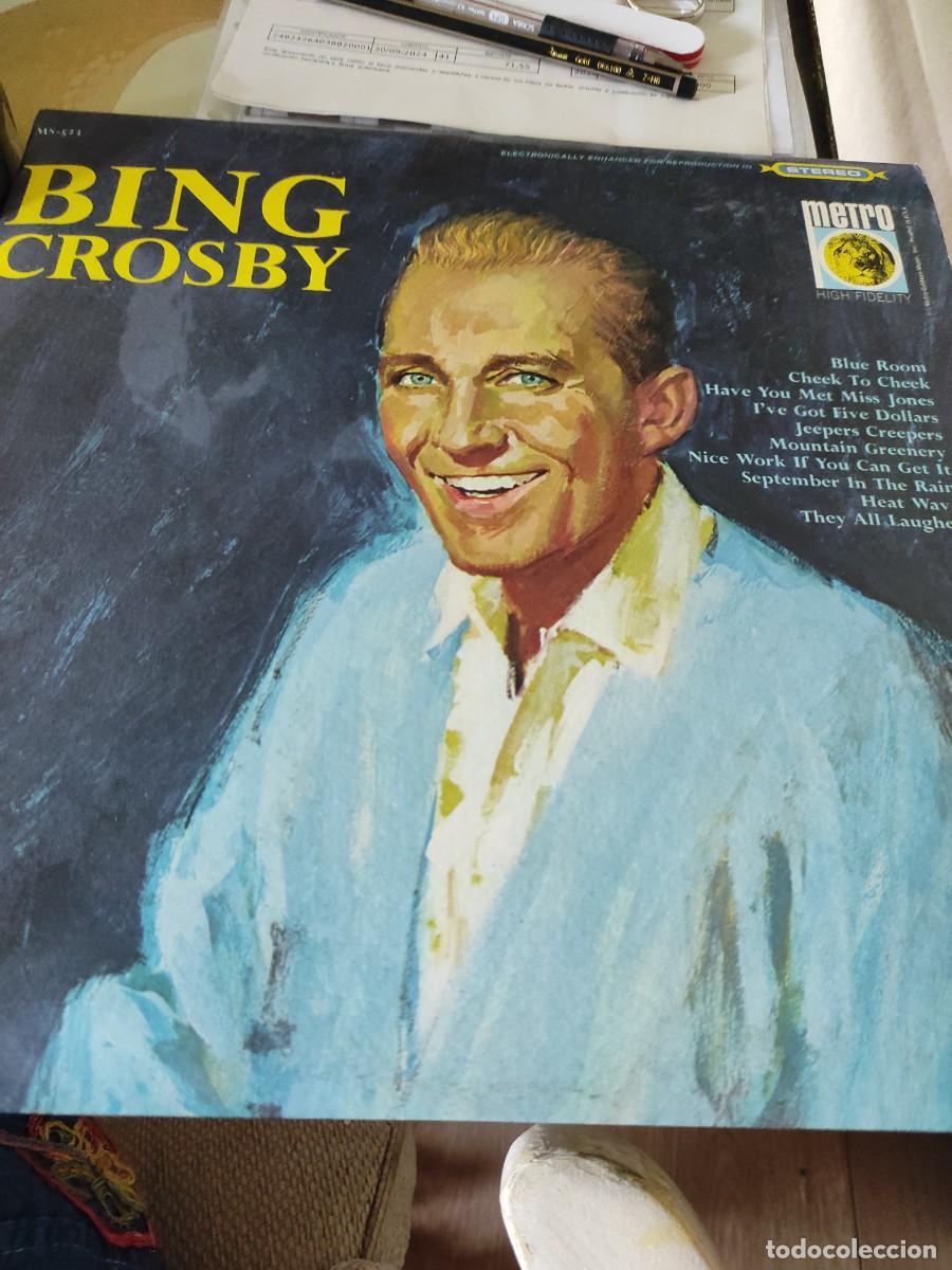 Discos de vinilo: BING CROSBY - METRO - ORIGINAL USA - Foto 1