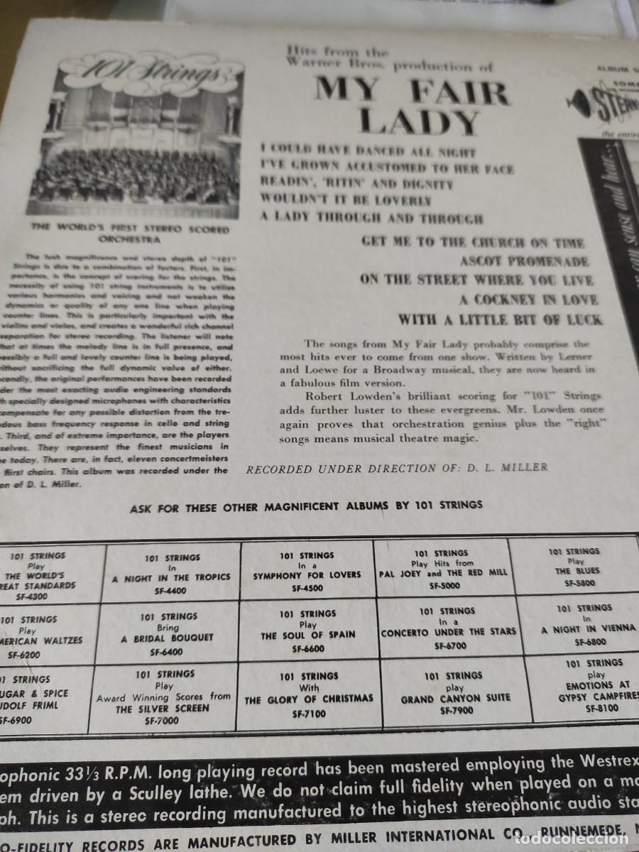 Discos de vinilo: my fair lady lp 101 strings - Foto 2