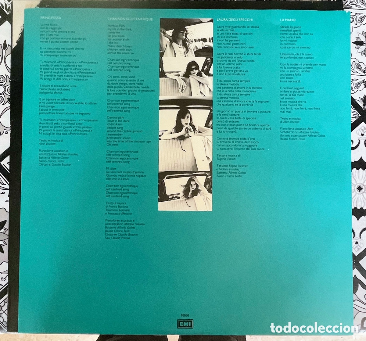 Discos de vinilo: Alice Azimut con aut&oacute;grafo - Foto 5