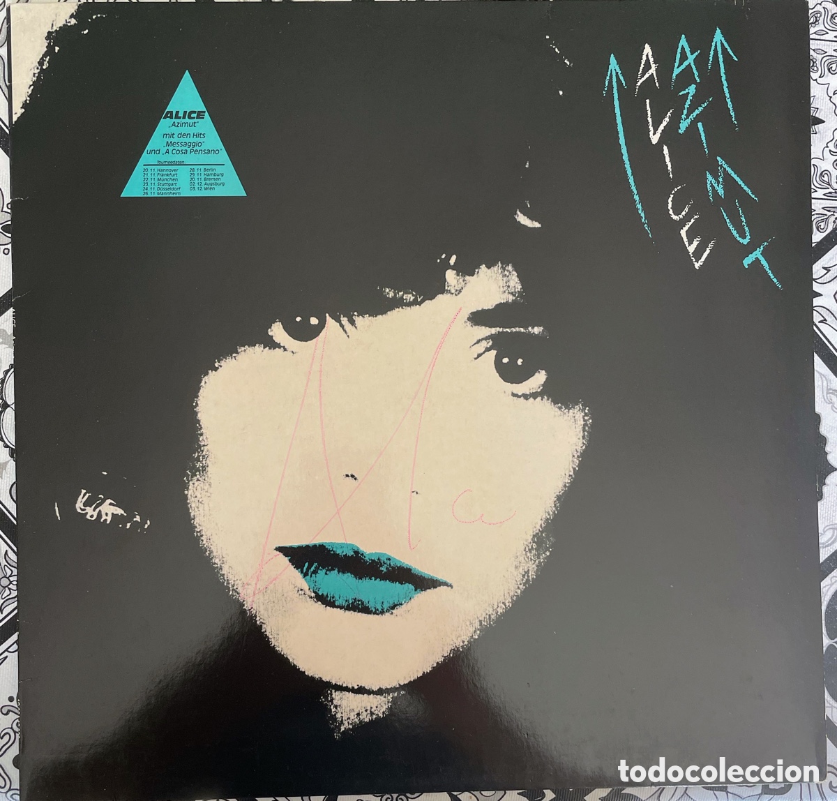 Discos de vinilo: Alice Azimut con aut&oacute;grafo - Foto 1
