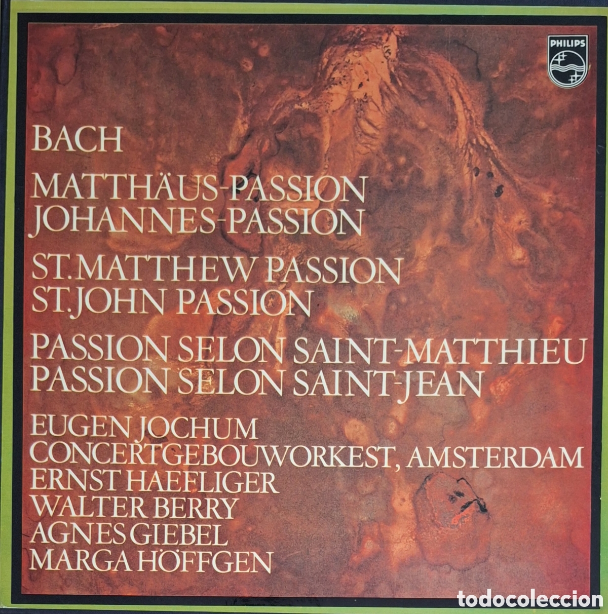 Discos de vinilo: Caja St. Matthew Passion. Bach. Dtor: E. Jochum - Foto 1