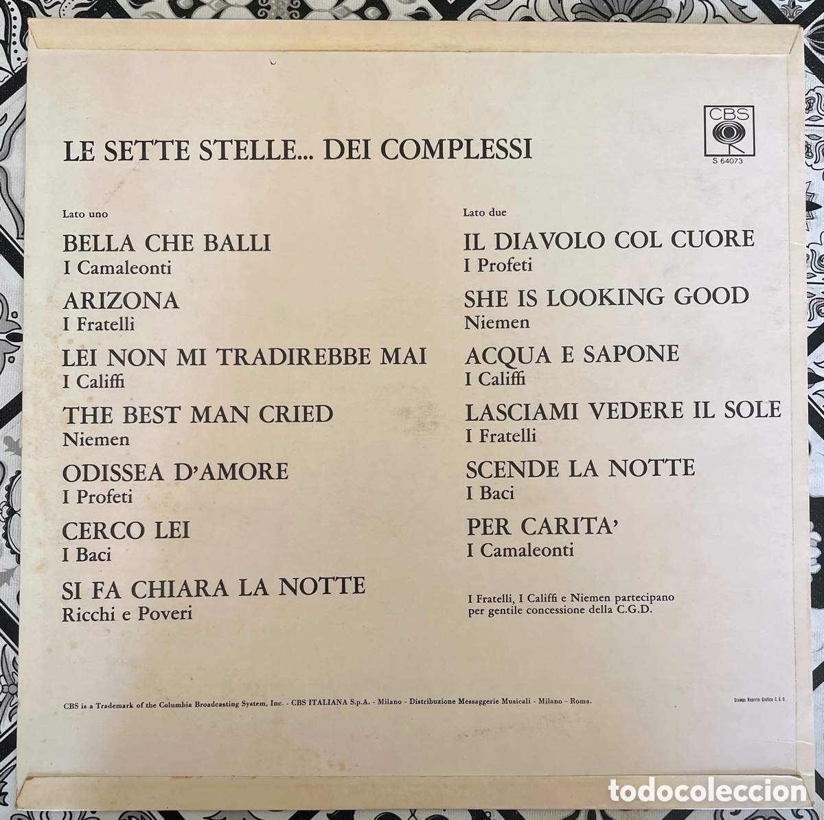 Discos de vinilo: Le sette stelle dei complessi - Foto 2