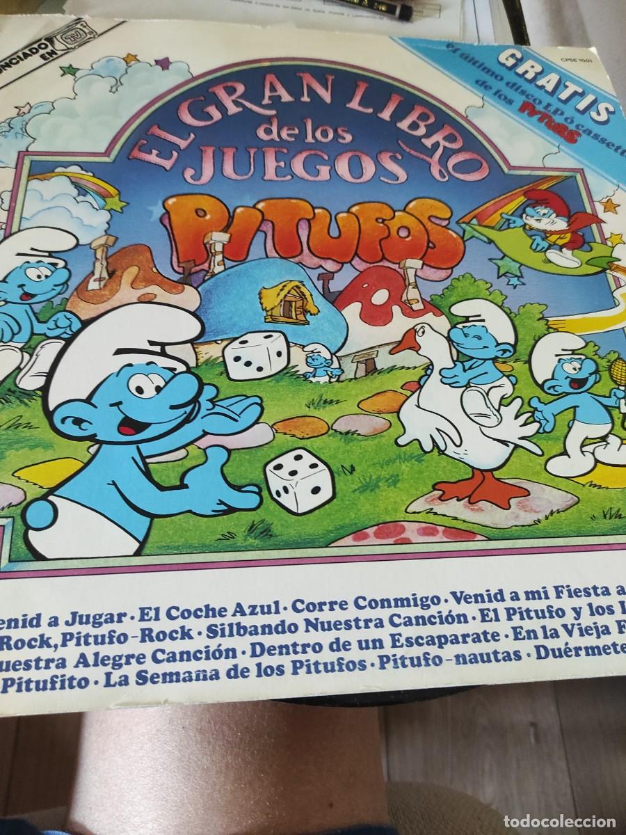 Discos de vinilo: El gran libro de los juegos pitufos - Foto 1