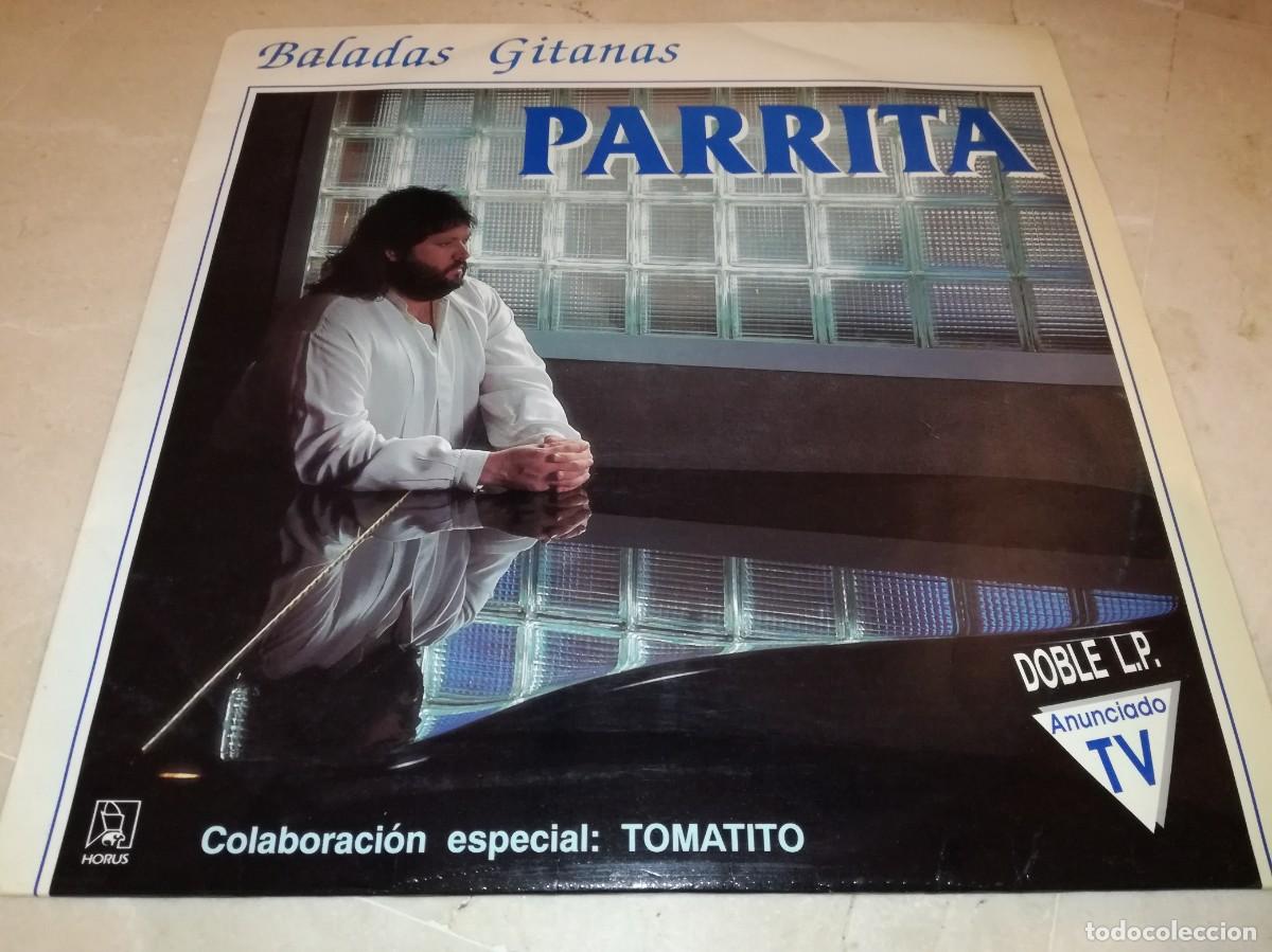 Discos de vinilo: PARRITA-BALADAS GITANAS-CON TOMATITO-DOBLE LP-ORIGINAL 1991 - Foto 1