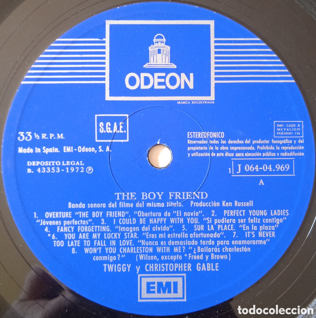 Discos de vinilo: Disco de vinilo The Boy Friend (BSO) - Foto 4