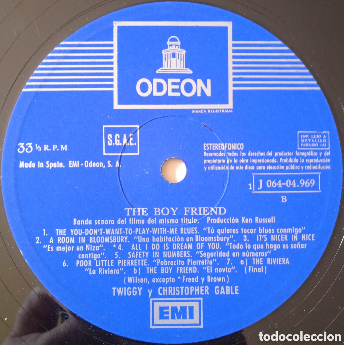Discos de vinilo: Disco de vinilo The Boy Friend (BSO) - Foto 5