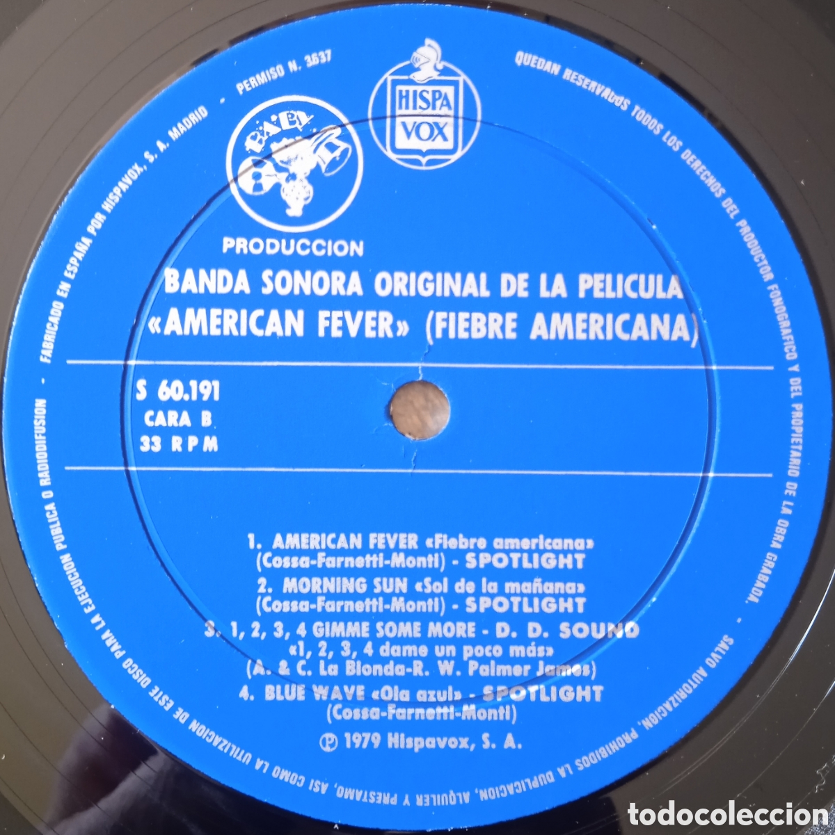 Discos de vinilo: Disco de vinilo American Fever (BSO) - Foto 5