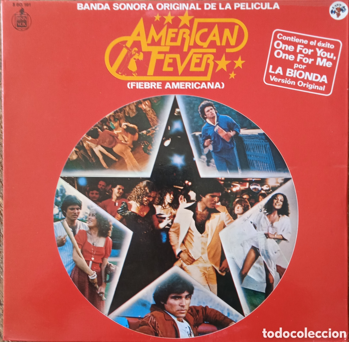 Discos de vinilo: Disco de vinilo American Fever (BSO) - Foto 1