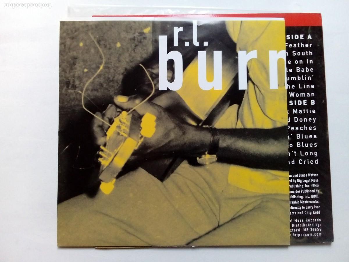 Discos de vinilo: R.L. Burnside. First recordings. LP 2008 - Foto 4
