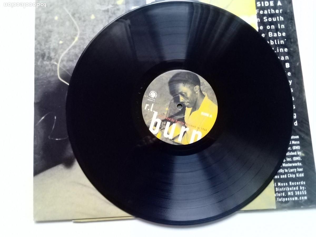 Discos de vinilo: R.L. Burnside. First recordings. LP 2008 - Foto 5