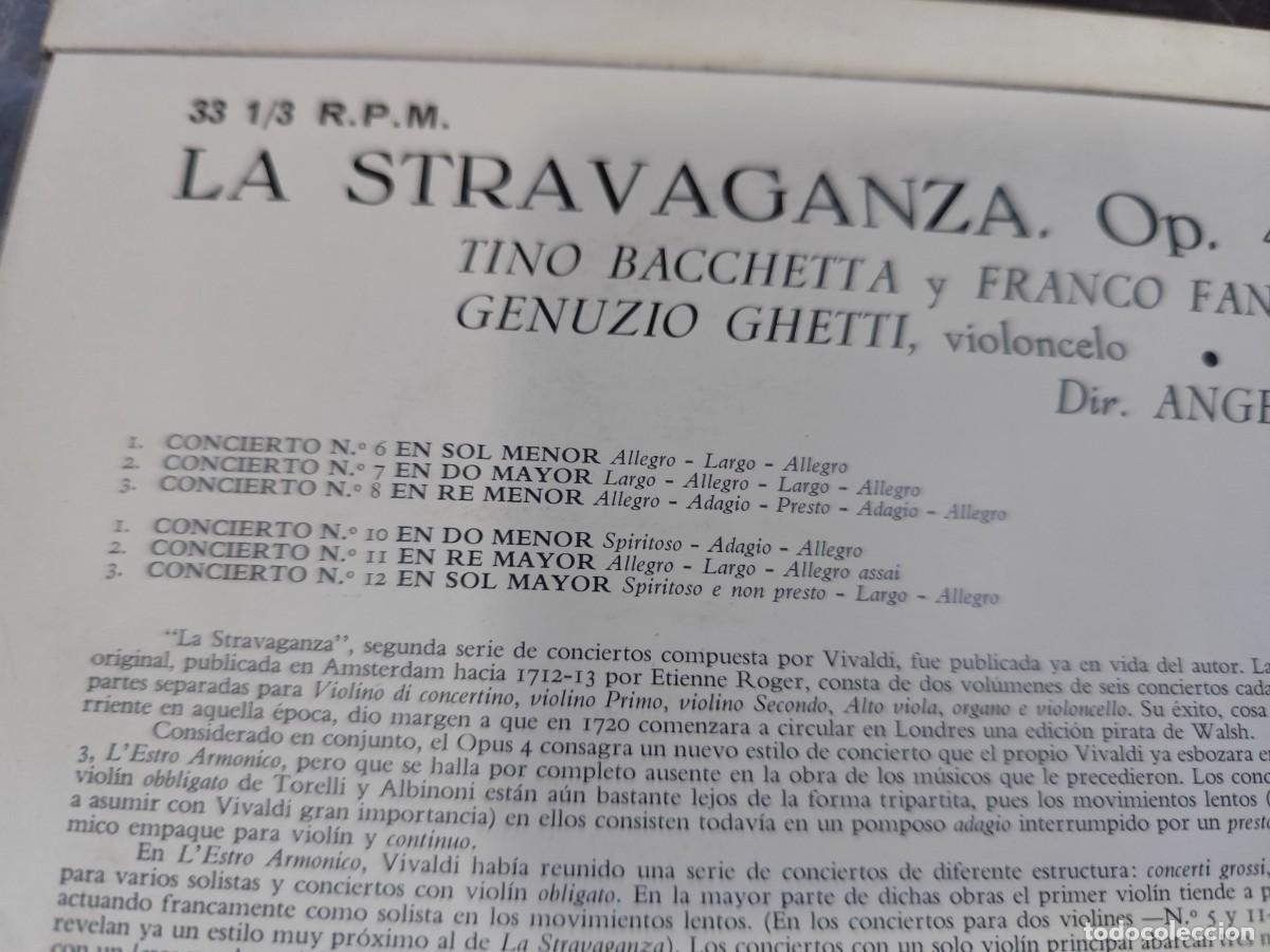 Discos de vinilo: LA STRAVAGANZA / VIVALDI / VVAA / R14 / EMI - Foto 5