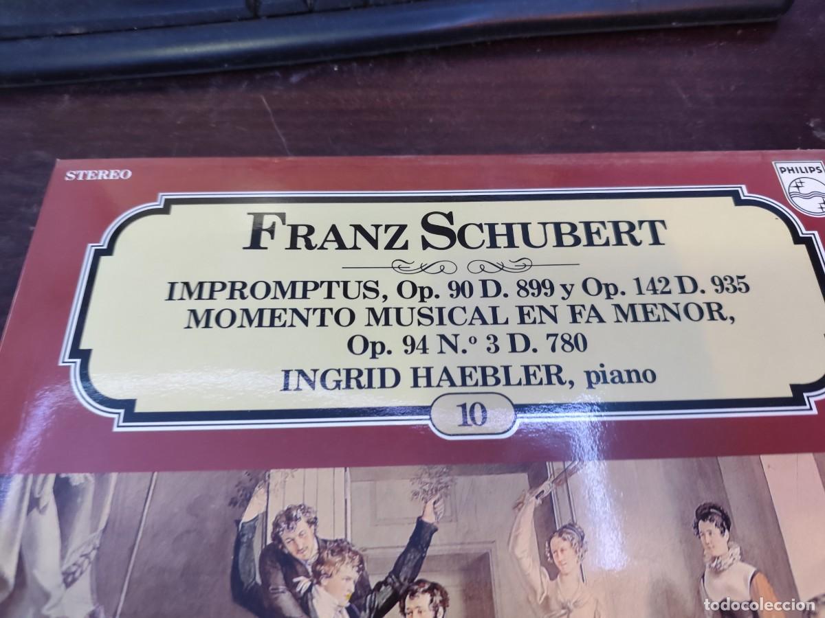 Discos de vinilo: IMPROMPTUS / SCHUBERT / INGRID HAEBLER / R14 / PHILIPS - Foto 2