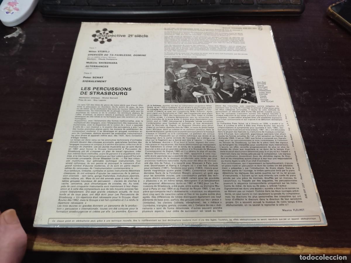 Discos de vinilo: LES PERCUSSIONS DE STRASBOURG / . / / R9 / PHILIPS - Foto 4
